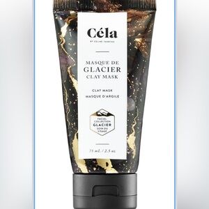 Céla Glacier Clay Mask - Black and Gold